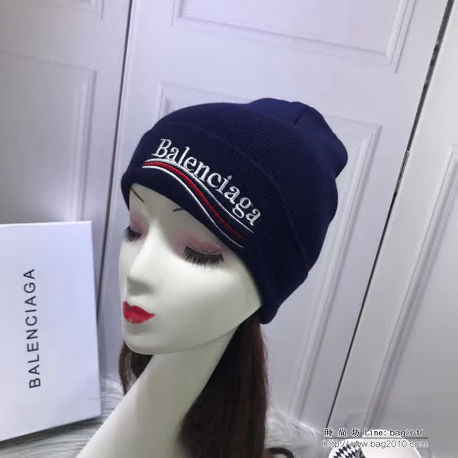 BALENCIAGA巴黎世家 代購版 官網同步款 最新針織帽 LLWJ8733
